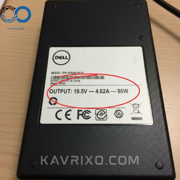 close-up-view-of-the-label-on-a-genuine-dell-charger