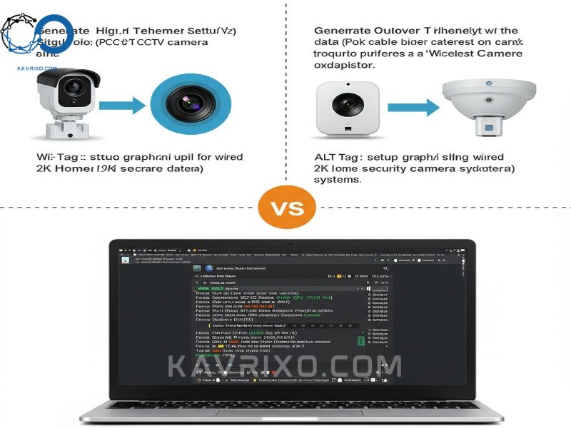 comparison-graphic-detailing-the-setup-process-for-wired-poe-versus-wireless-2k-home-security-camera-systems