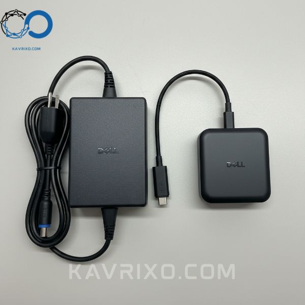 comparison-of-traditional-proprietary-dell-barrel-charger-versus-a-modern-130w-dell-laptop-charger-usb-c