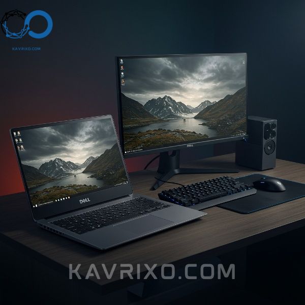 complete-hybrid-gaming-and-productivity-setup-utilizing-the-dell-g5-gaming-laptop-connected-to-an-external-high-refresh-rate-monitor-and-gaming-peripherals