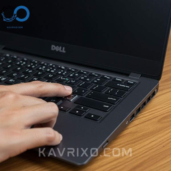 integrated-fingerprint-reader-on-a-premium-dell-business-laptop