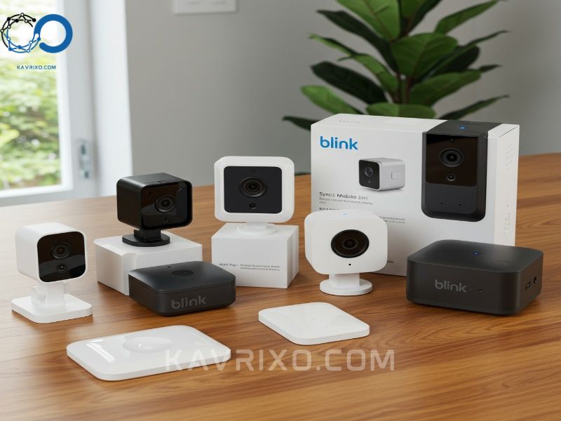 a-diverse-array-of-blink-camera-models-and-the-sync-module-2-illustrating-the-full-smart-security-package-and-the-potential-for-acquiring-a-free-blink-camera-through-bundles