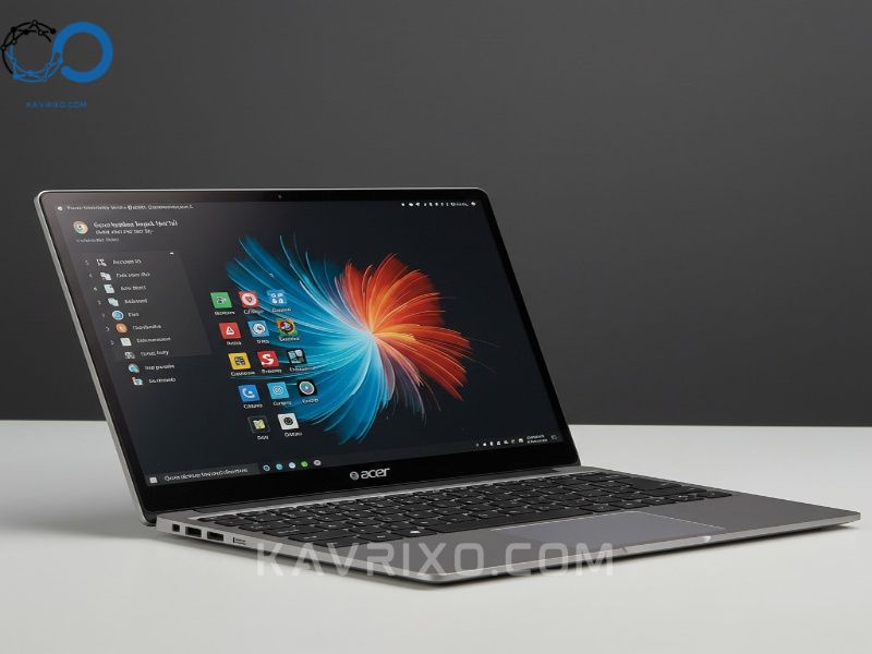 acer-chromebook-spin-713-2-in-1-in-tent-mode-showcasing-its-metallic-finish-and-32-screen