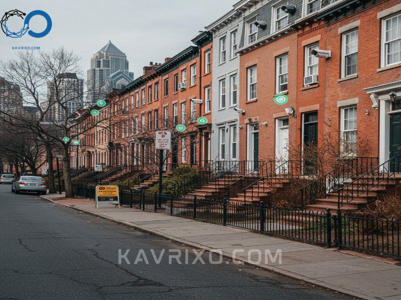 architectural-analysis-showing-necessary-protection-points-for-home-security-systems-philadelphia-rowhouses