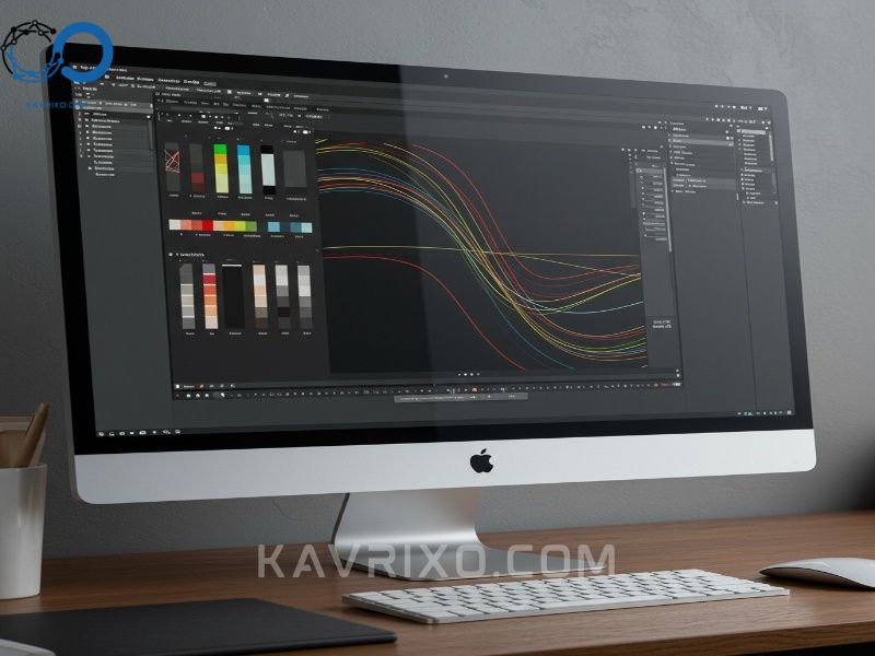 calibrated-color-swatches-and-vector-lines-displayed-on-a-mac-studio-display-screen