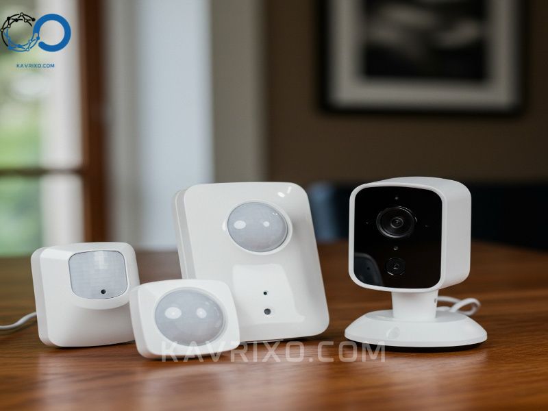 camara-sensor-de-movimiento-y-sensor-de-contacto-para-un-sistema-de-seguridad-domestico-economico