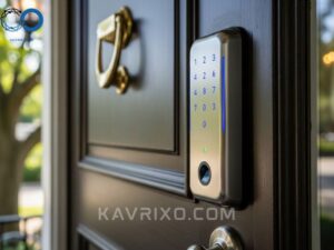 cerradura-inteligente-moderna-con-teclado-y-lector-de-huellas-dactilares-en-una-puerta-residencial-de-atlanta