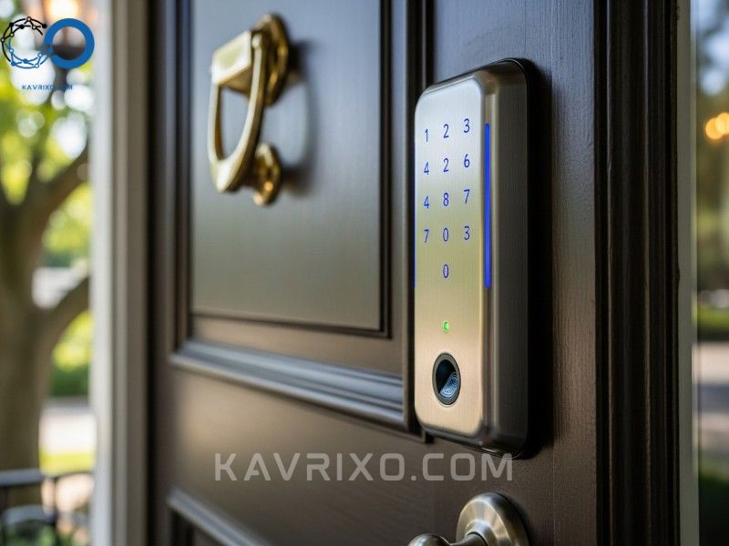 cerradura-inteligente-moderna-con-teclado-y-lector-de-huellas-dactilares-en-una-puerta-residencial-de-atlanta