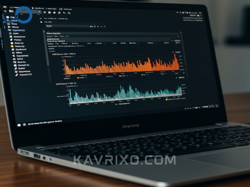 close-up-of-a-laptop-screen-displaying-a-system-dashboard-showing-high-cpu-usage-and-cool-temps
