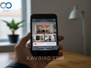 close-up-of-smartphone-screen-displaying-diy-security-app-notification-and-live-front-door-camera-feed