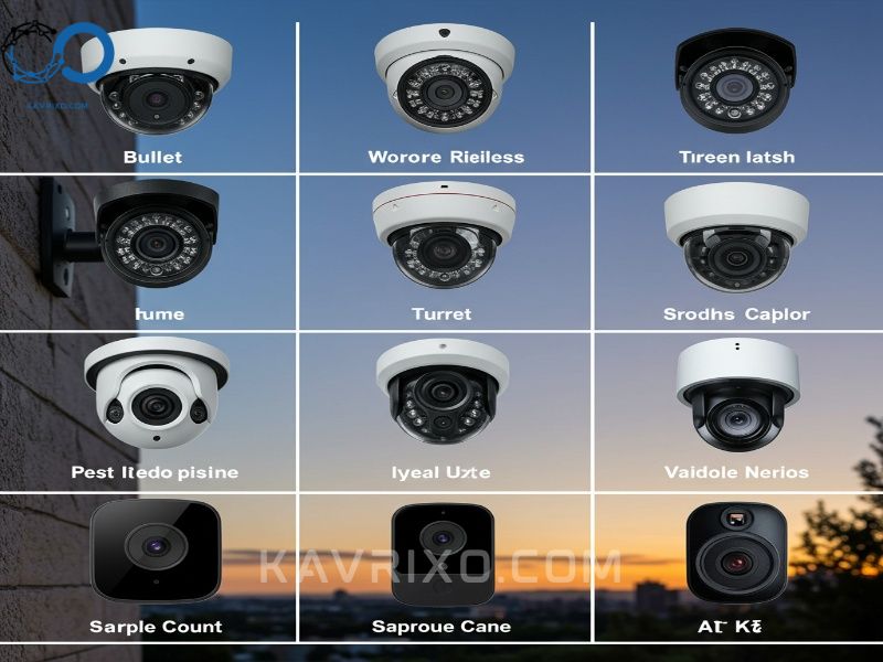 comparison-grid-detailing-different-types-of-best-wired-home-security-cameras-for-various-surveillance-needs