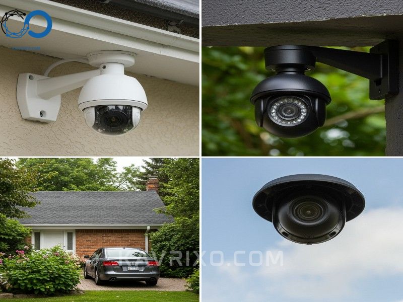 comparison-of-different-types-of-outdoor-security-cameras-on-sale-including-dome-bullet-and-floodlight-models