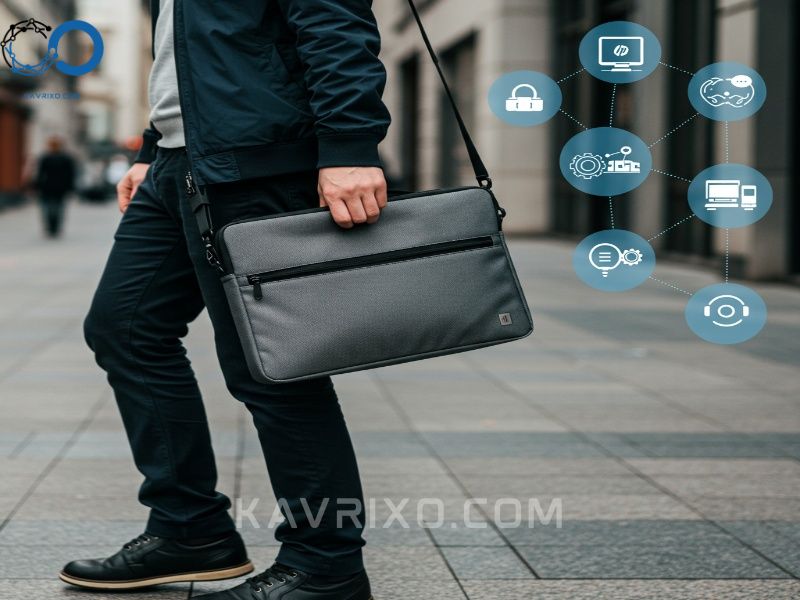 conceptual-image-person-easily-carrying-a-thin-hp-laptop-bag-while-traveling-highlighting-portability-and-reliability