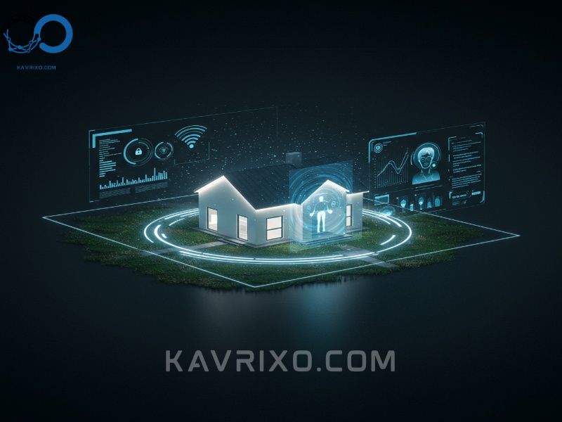 conceptual-view-of-the-future-of-connected-home-security-and-predictive-smart-alarm-technology