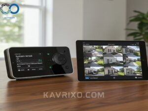 control-panel-for-self-monitoring-security-system-and-modern-home-alarm-management