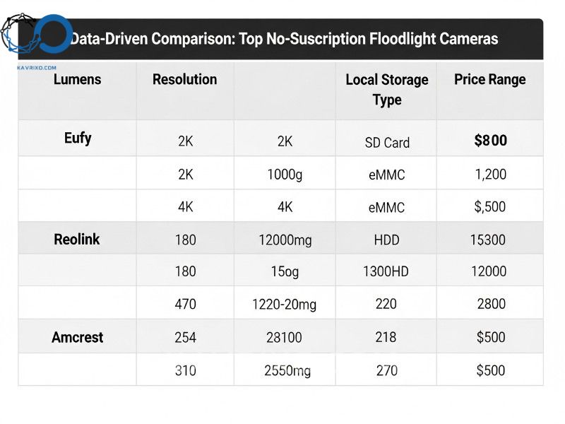 data-driven-comparison-chart-of-eufy-reolink-and-amcrest-no-subscription-floodlight-cameras