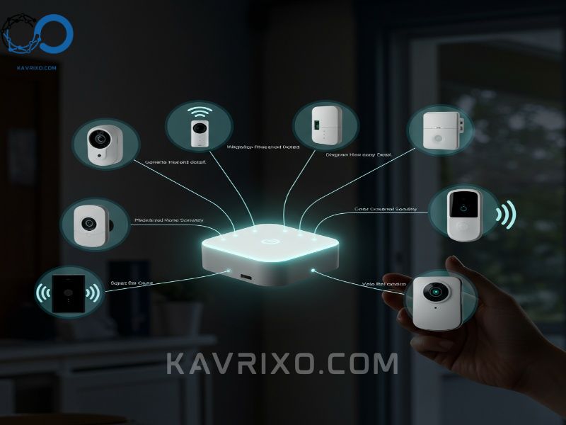 diagram-illustrating-the-central-hub-connectivity-for-a-reliable-self-monitored-home-security-setup