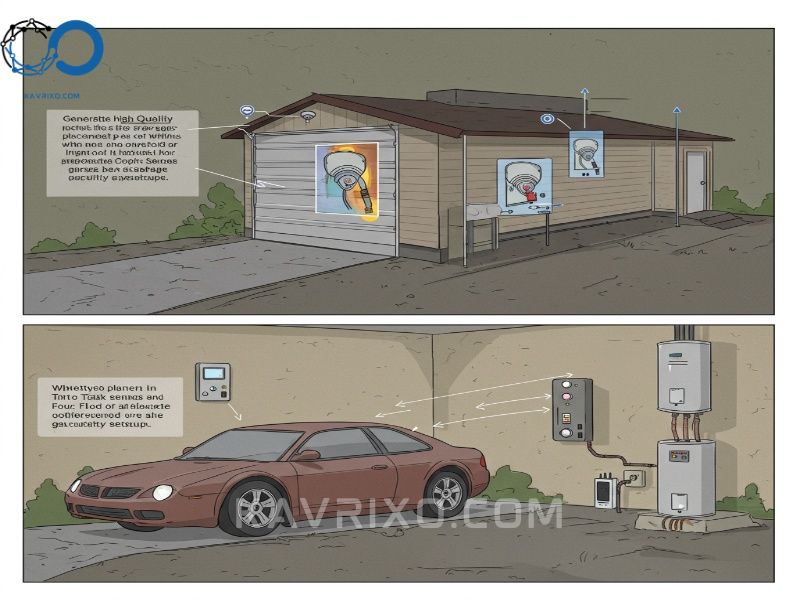diagram-illustrating-the-optimal-placement-of-a-garage-door-alarm-sensor-and-interior-motion-detectors-for-a-comprehensive-garage-security-system-setup
