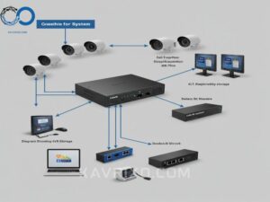 diagram-showing-the-connectivity-and-data-flow-of-a-robust-4k-nvr-security-system-setup