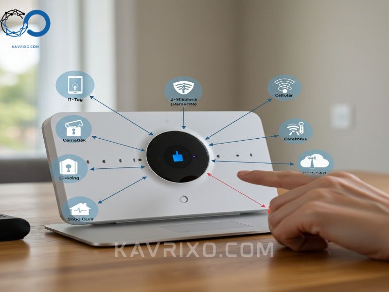 diagram-showing-the-integrated-connectivity-features-wi-fi-z-wave-cellular-of-a-modern-home-security-touch-screen-system