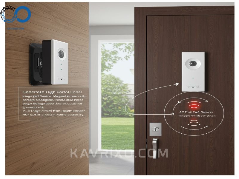 diagrama-de-una-puerta-de-entrada-fortificada-con-un-sensor-de-contacto-magnetico-integrado-en-el-marco