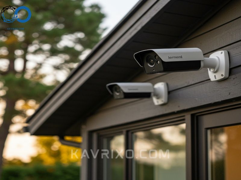 dwie-nowoczesne-dyskretne-kamery-bezpieczenstwa-zamontowane-na-domu