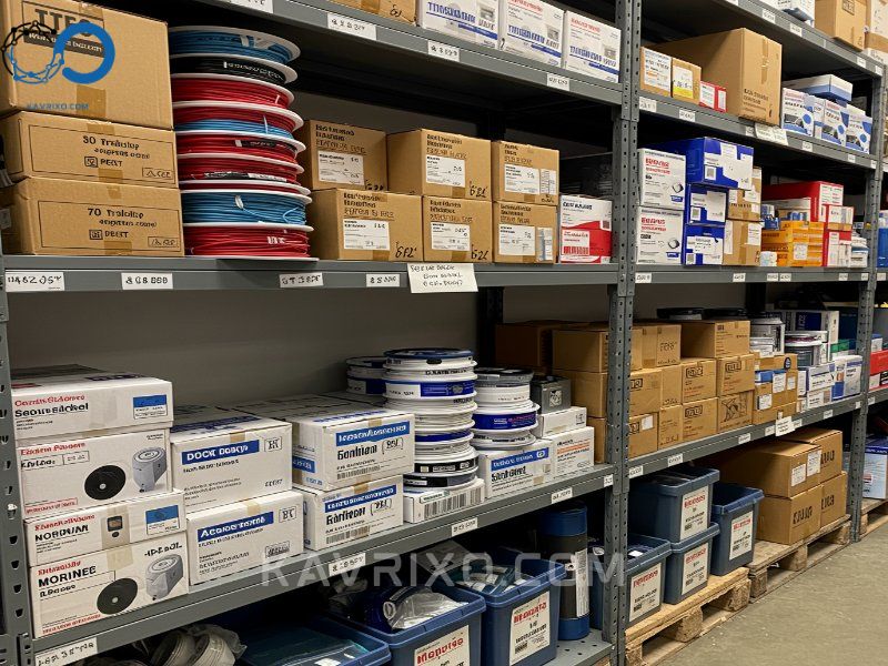 estante-de-almacen-profesional-con-cajas-organizadas-de-suministros-de-alarmas-de-seguridad-y-control-de-acceso