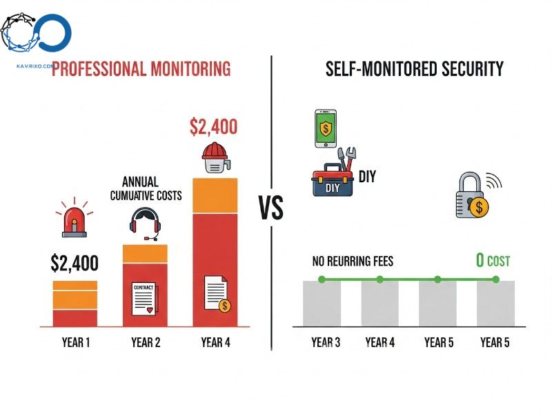 financial-comparison-showing-significant-savings-achieved-with-unmonitored-home-security-systems-over-long-term-contracts