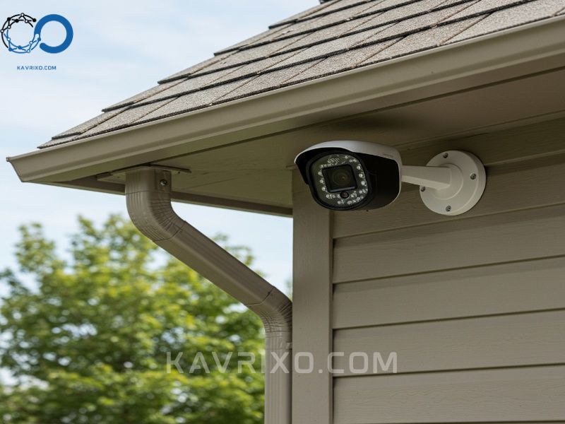 high-definition-outdoor-security-camera-installation-contributing-to-the-total-home-security-installation-cost
