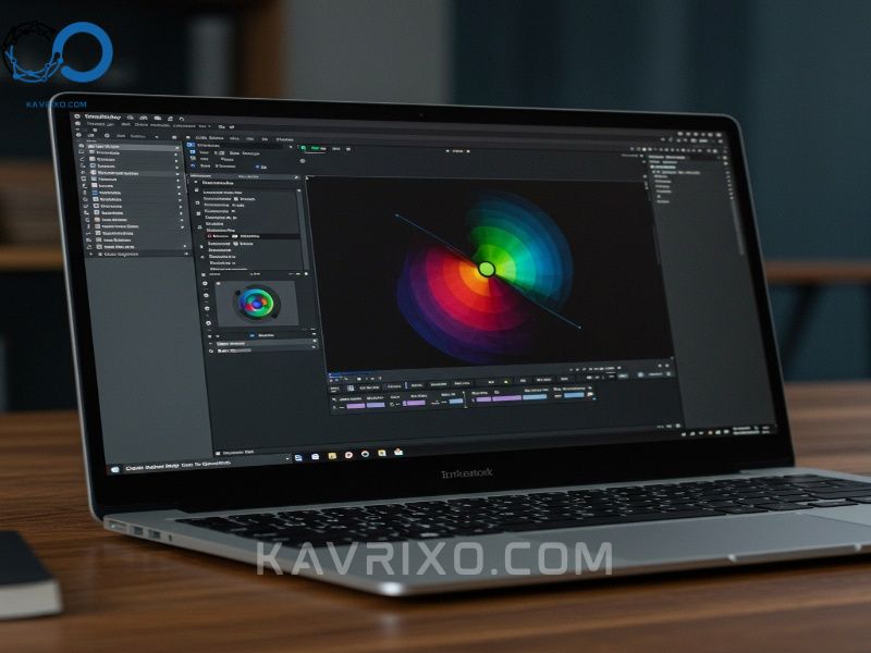 high-quality-oled-display-showing-color-accurate-visuals-a-key-feature-for-the-best-laptop-for-adobe-creative-cloud-users