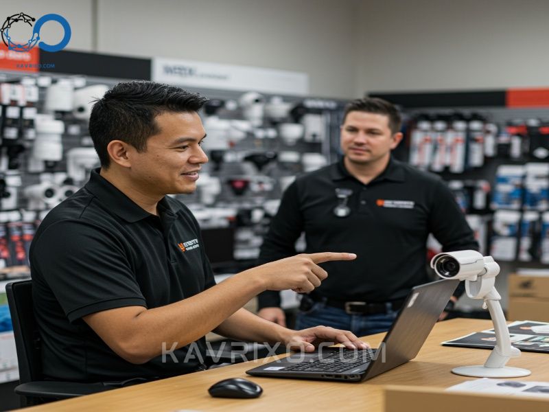 homeowner-consulting-with-a-local-expert-about-professional-installation-for-a-new-security-system-nearby