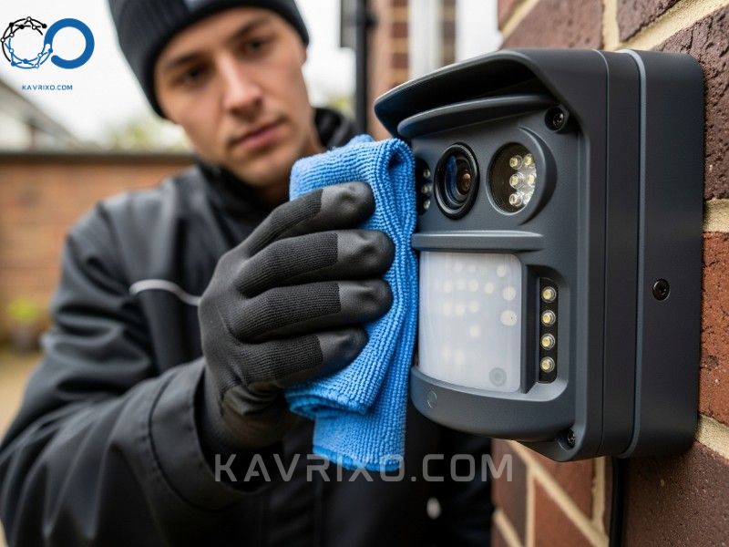 maintenance-procedure-for-the-best-outdoor-security-sensors-including-cleaning-the-lens-to-prevent-false-alarms