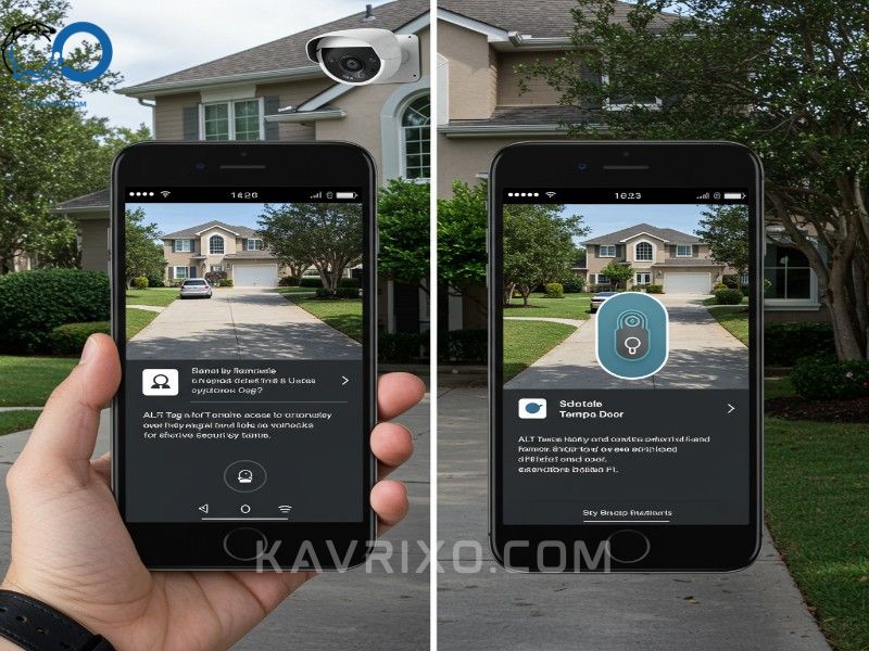 mobile-app-interface-demonstrating-remote-access-and-control-over-smart-locks-and-video-surveillance-for-effective-security-systems-tampa-fl