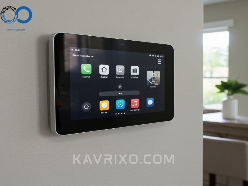 modern-touchscreen-control-panel-for-cutting-edge-tampa-home-security-systems-and-integrated-smart-home-automation-features