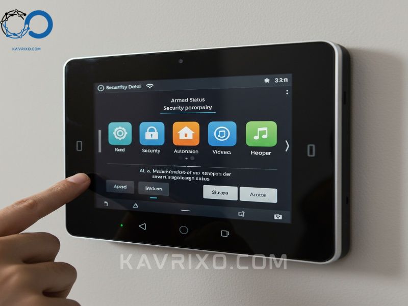 modern-touchscreen-interface-of-a-security-alarm-panel-showing-smart-home-integration-status