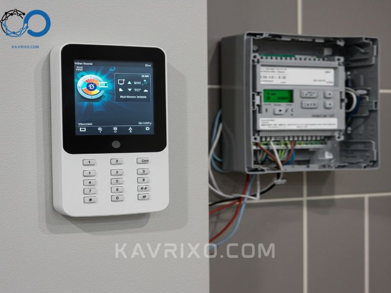 modern-touchscreen-keypad-of-a-professional-wired-intruder-alarm-system
