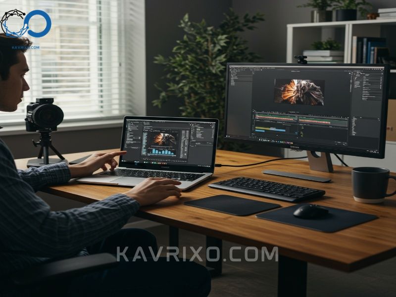 optimized-setup-featuring-the-best-budget-laptop-for-video-editing-and-an-external-color-calibrated-monitor