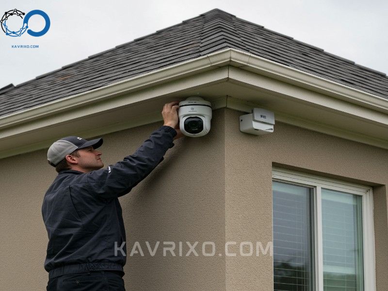 professional-installation-of-a-high-definition-4k-camera-system-for-home-security-surveillance