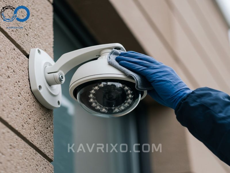routine-maintenance-being-performed-on-a-weather-resistant-1080p-cctv-camera-to-ensure-clear-high-definition-video-quality