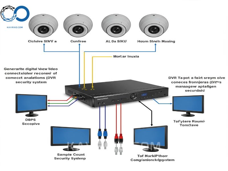 schematic-diagram-showing-4-analog-security-cameras-connected-via-bnc-to-a-dvr-monitor-and-network