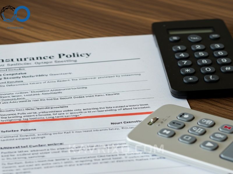 security-discounts-highlighted-on-an-insurance-policy-next-to-a-keypad