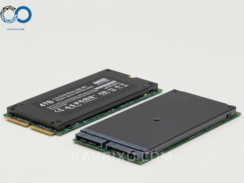 size-comparison-m2-nvme-ssd-with-heatsink-next-to-a-larger-25-inch-sata-ssd