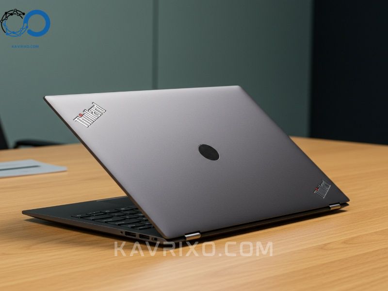 sleek-dark-grey-lenovo-thinkpad-x1-carbon-laptop-open-on-a-conference-table