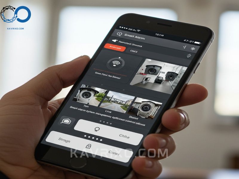 smart-alarm-system-management-application-interface-showing-real-time-security-status-and-control-options