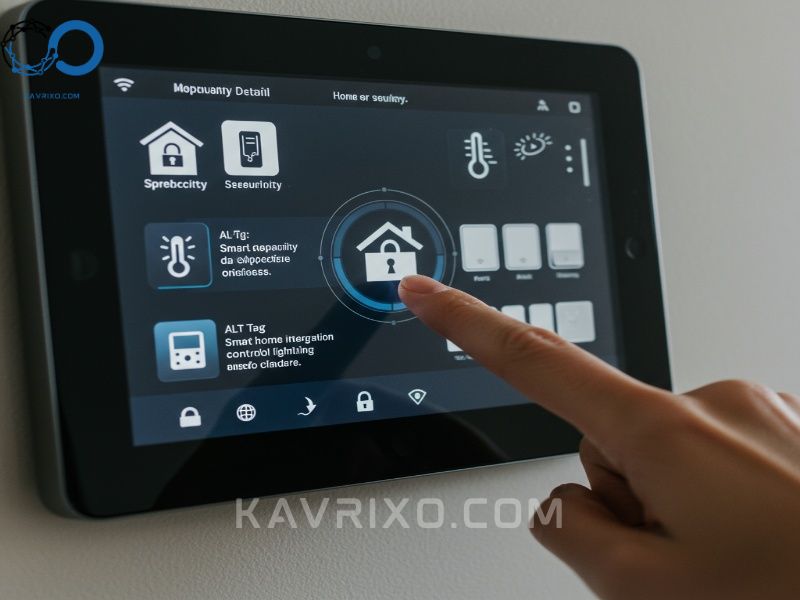 smart-home-integration-dashboard-on-a-home-security-touch-screen-controlling-locks-lighting-and-climate