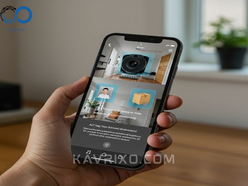 smartphone-app-interface-demonstrating-integrated-smart-features-of-premium-smart-cameras-for-home-automation-including-ai-object-detection-and-integrated-smart-device-control