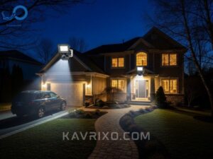 suburban-home-at-night-brightly-lit-by-two-modern-security-floodlight-cameras