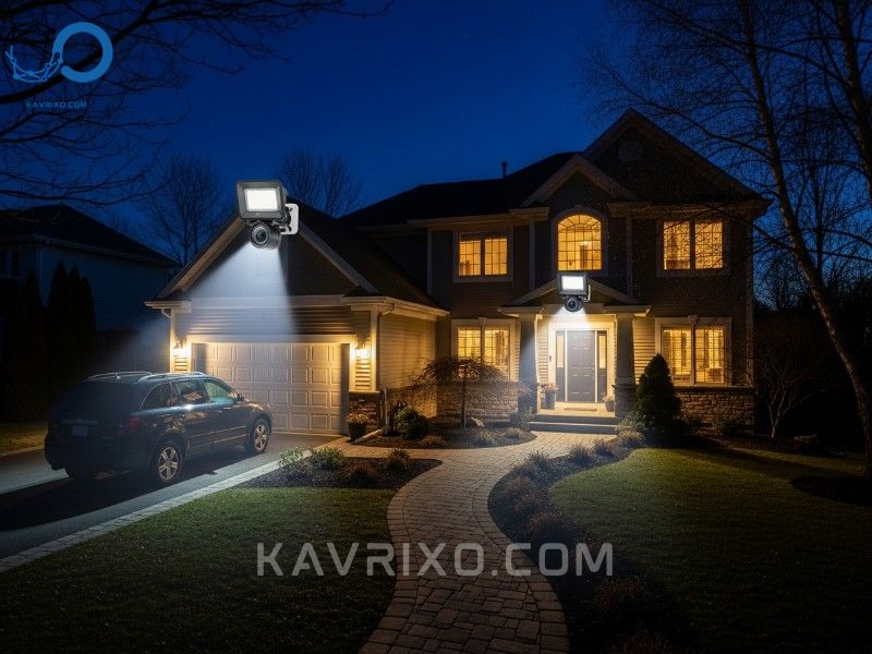 suburban-home-at-night-brightly-lit-by-two-modern-security-floodlight-cameras