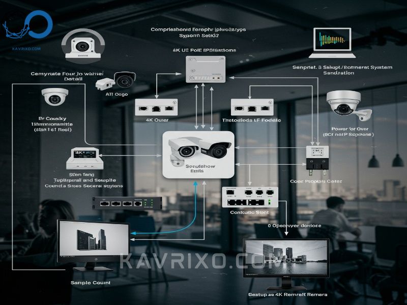 technical-diagram-illustrating-a-power-over-ethernet-poe-setup-for-a-high-resolution-security-camera-system-utilizing-4k-ip-cameras