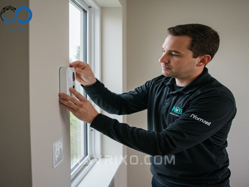 tecnico-instalando-un-sensor-de-seguridad-moni-cerca-de-una-ventana